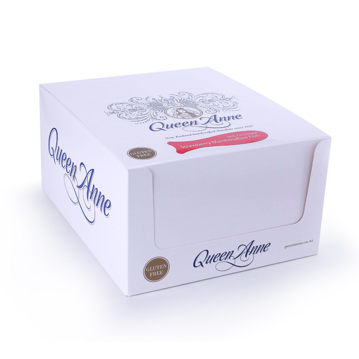 PARTY BOX - x24 50g Milk Chocolate Strawberry Marshmallow Fish