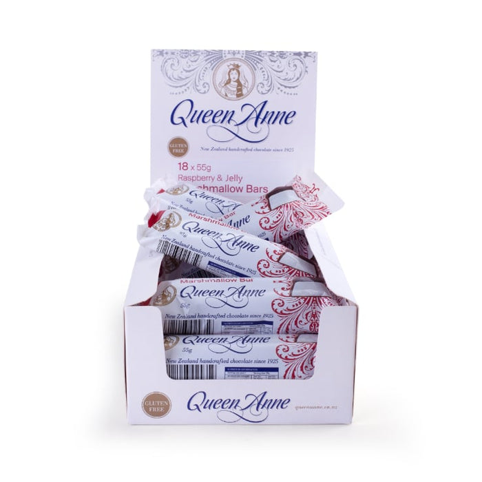 PARTY BOX - x18 55g Milk Chocolate Raspberry Jelly & Marshmallow Bars
