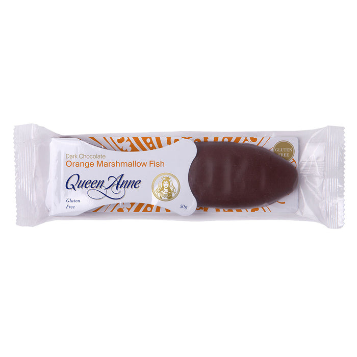 Dark Chocolate Orange Marshmallow Fish 50g