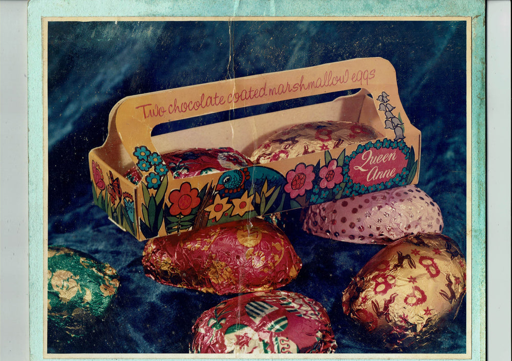 A peek from the past…  Our famous Queen Anne Half Eggs