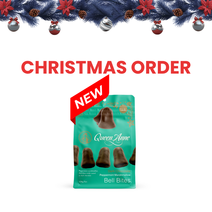 XMAS ORDER - NEW Christmas Marshmallow Bell Bites 130g
