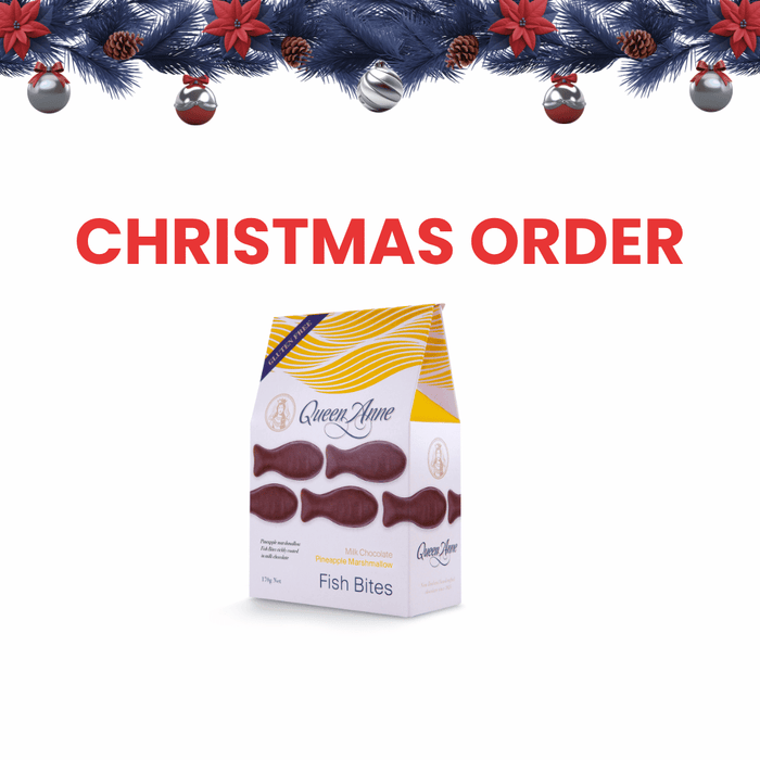 XMAS ORDER - Milk Chocolate Pineapple Marshmallow Fish Bites - 170g