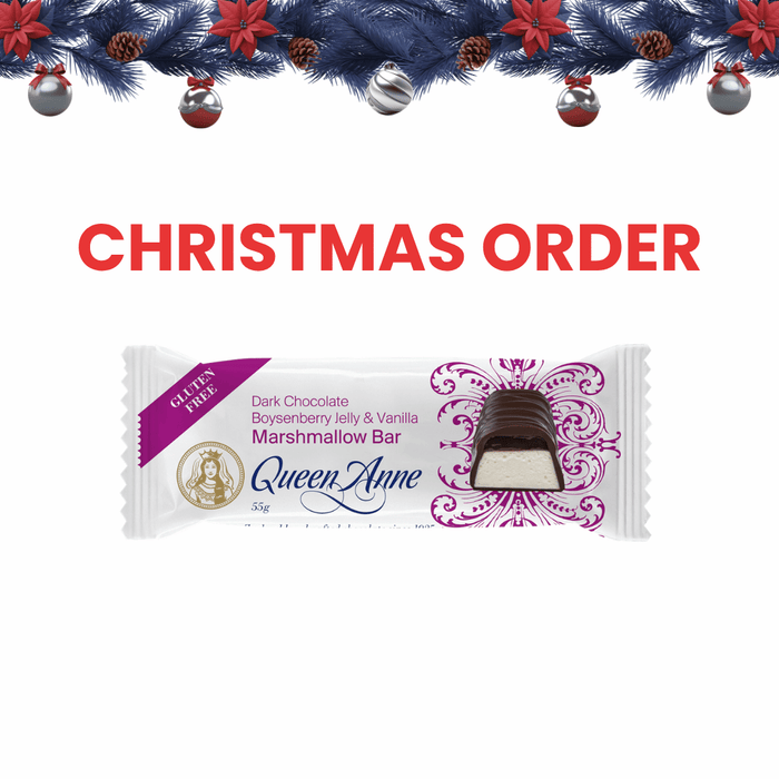 XMAS ORDER - Dark Chocolate Boysenberry Jelly & Marshmallow Bar 55g