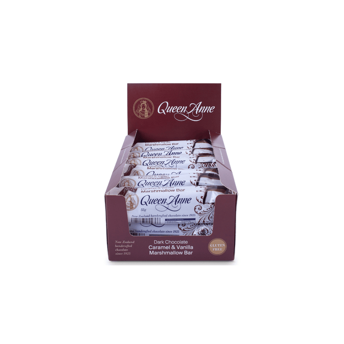 PARTY BOX x18 55g Dark Chocolate Caramel & Marshmallow Bars