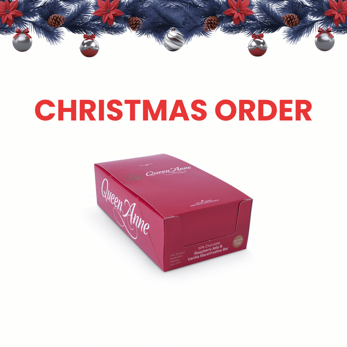 XMAS ORDER - PARTY BOX - x18 55g Milk Chocolate Raspberry Jelly & Marshmallow Bars