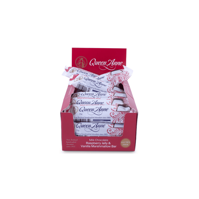 PARTY BOX - x18 55g Milk Chocolate Raspberry Jelly & Marshmallow Bars