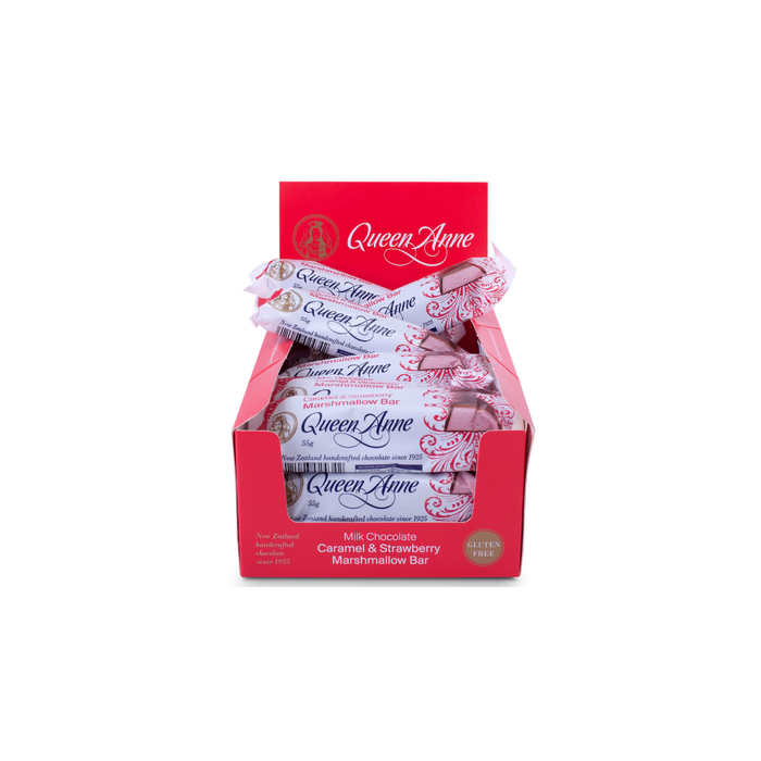 PARTY BOX - x18 55g Milk Chocolate Caramel &  Strawberry Marshmallow Bars