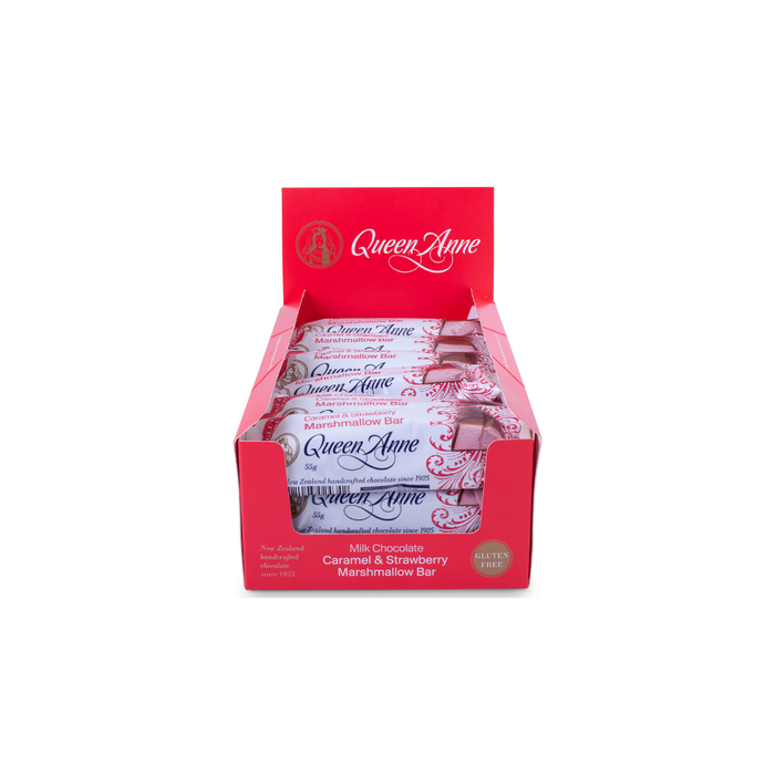 PARTY BOX - x18 55g Milk Chocolate Caramel &  Strawberry Marshmallow Bars