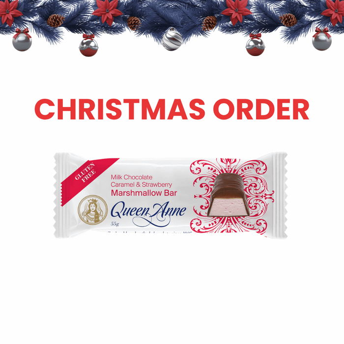 XMAS ORDER - Milk Chocolate Caramel & Strawberry Marshmallow Bar 55g