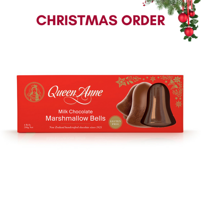 XMAS ORDER - Milk Chocolate Marshmallow Bells 200g
