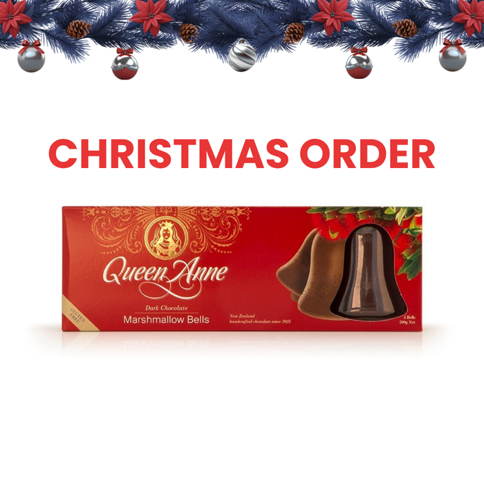 XMAS ORDER - Dark Chocolate Marshmallow Bells 200g