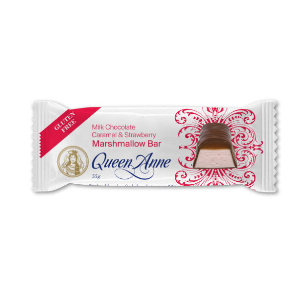Milk Chocolate Caramel & Strawberry Marshmallow Bar 55g